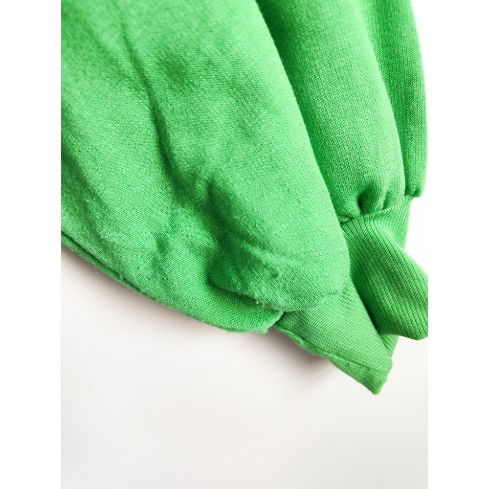 Judith March Sweatshirt Medium Green Pink Lets Partee Golf Balls Balloon Sleeves - Picture 7 of 8